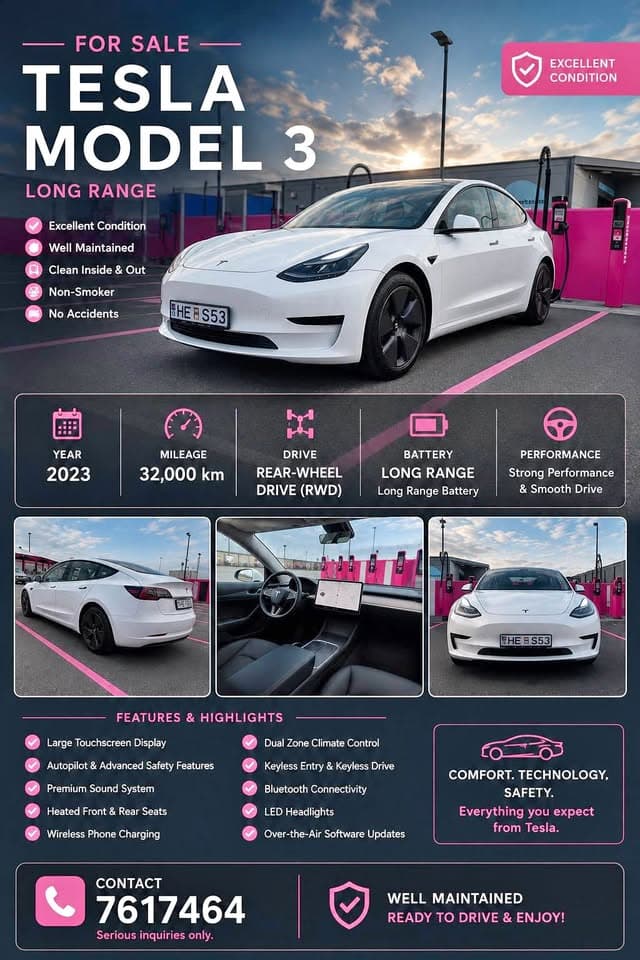2023 Tesla Model 3