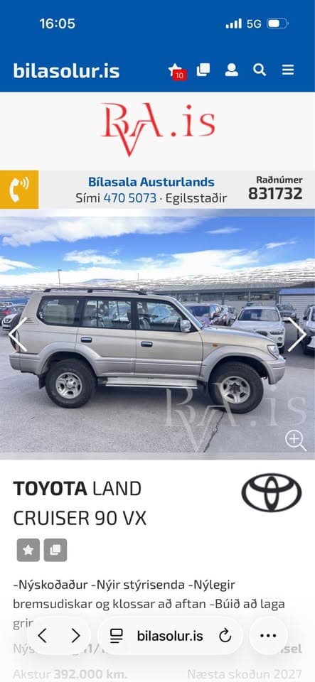 1999 Toyota Land Cruiser 90 VX