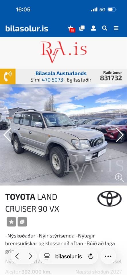 1999 Toyota Land Cruiser 90 VX