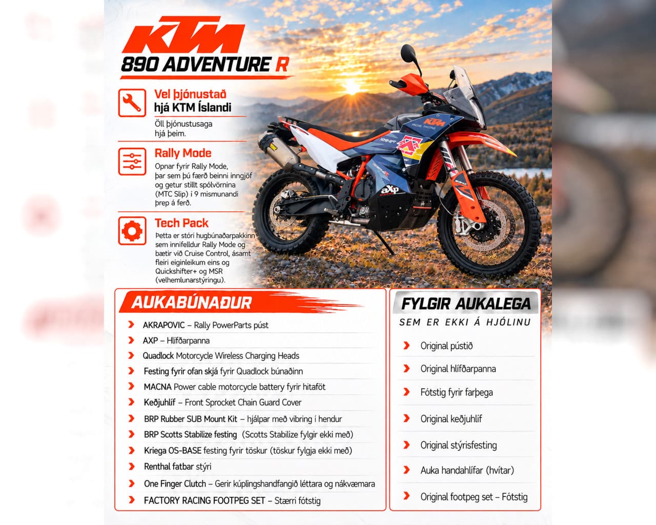 2024 Ktm 890