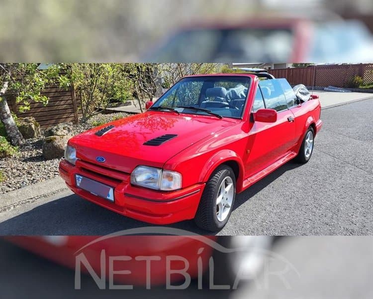 1989 Ford Escort XRI3 Blæjubíll