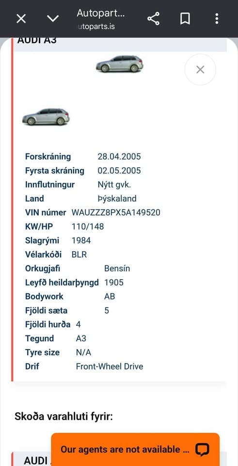 2005 Audi A3